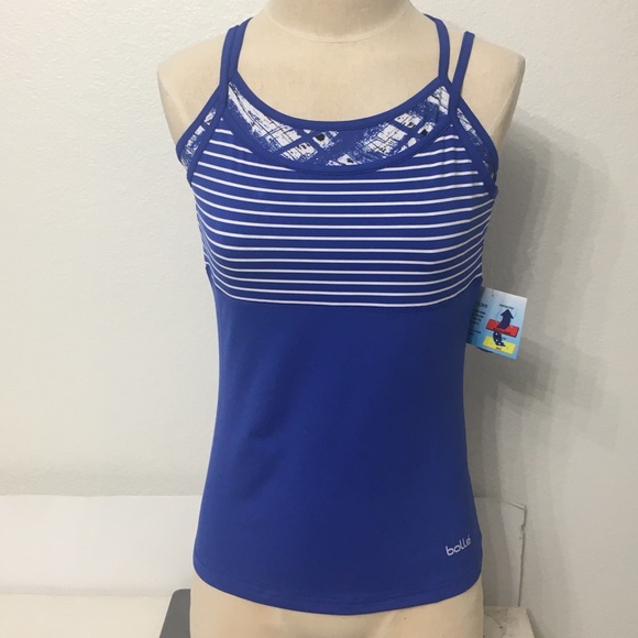 Women’s Bolle Layered Tennis Tank Top, Sz M NWT - Picture 6 of 6
